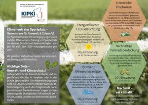 Klimaneutraler Sportplatz Jockgrim